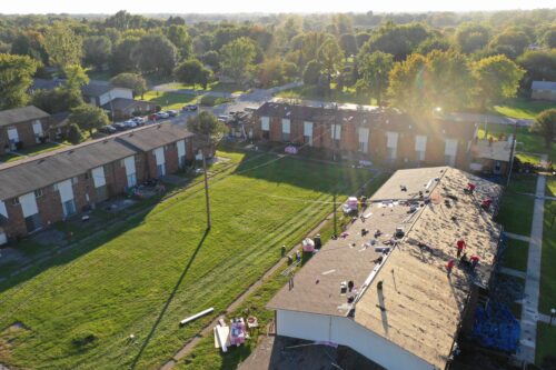 Multi Family ROOFING REPLACEMENT GALLERY - BIG BOY'S CONSTRUCTION TOP RATED INDIANAPOLIS ROOFING COMPANY - GAF MASTER ELITE CONTRACTER TOP 2% OF ALL ROOFING COMPANIES IN THE NATION