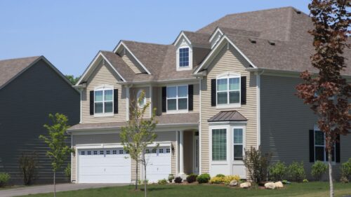 the exterior of a home