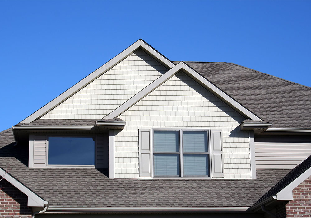 new roof on home