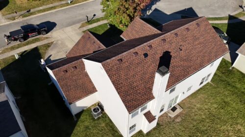 New Roof in Indianapolis covered by insurance