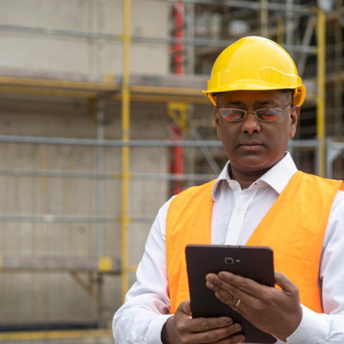 A construction manager