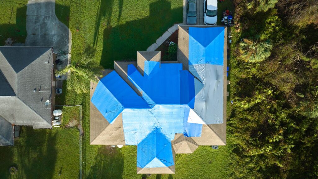 roof of house